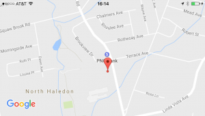 Google map of North Haledon office location