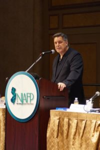 New NJAFP president Peter Carrazzone, MD, FAAFP speaks at the 2017 Annual Scientific Assembly in Atlantic City, N.J.